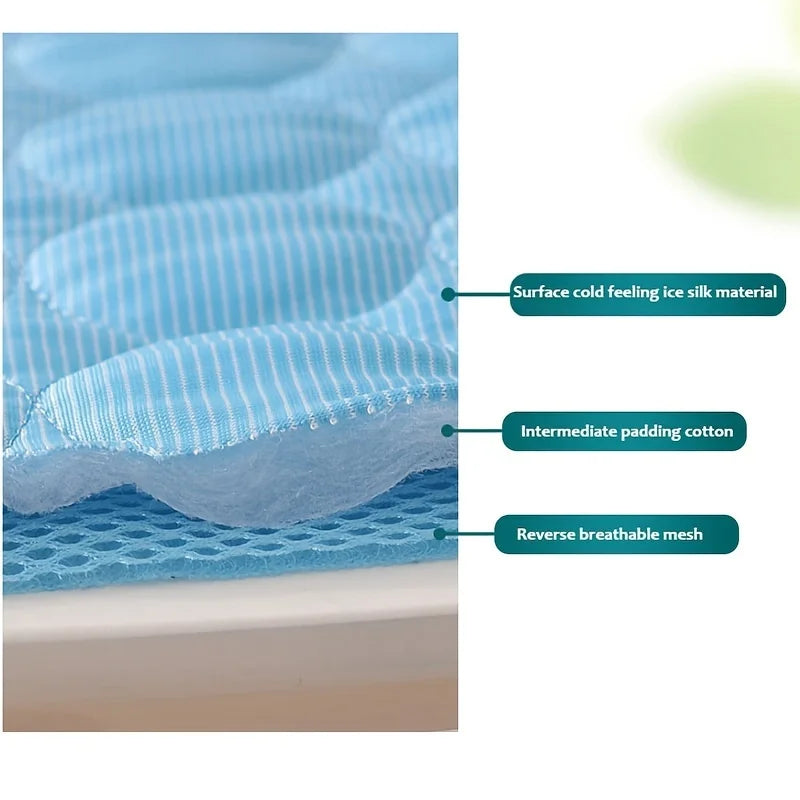 Extra Large Dog Cooling Mat - Summer Cold Bed & Pet Blanket