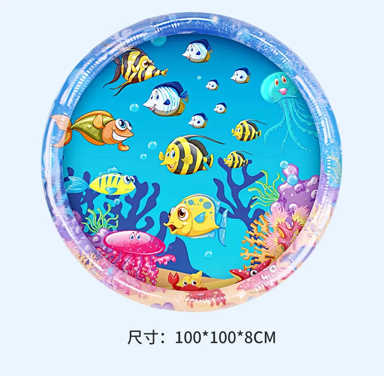 Water-Filled Ice Mat for Cats & Dogs - Summer Cooling Bed & Toy
