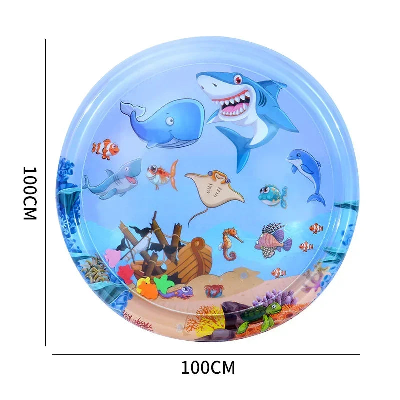 Water-Filled Ice Mat for Cats & Dogs - Summer Cooling Bed & Toy