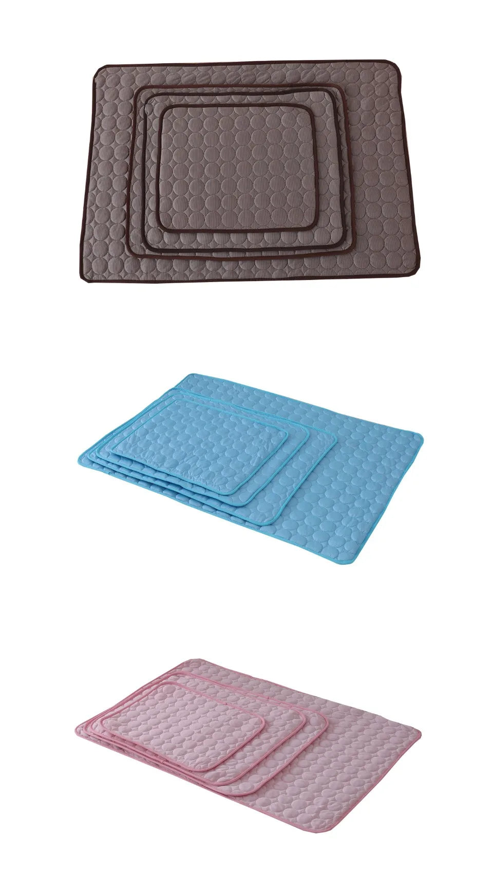 Extra Large Dog Cooling Mat - Summer Cold Bed & Pet Blanket