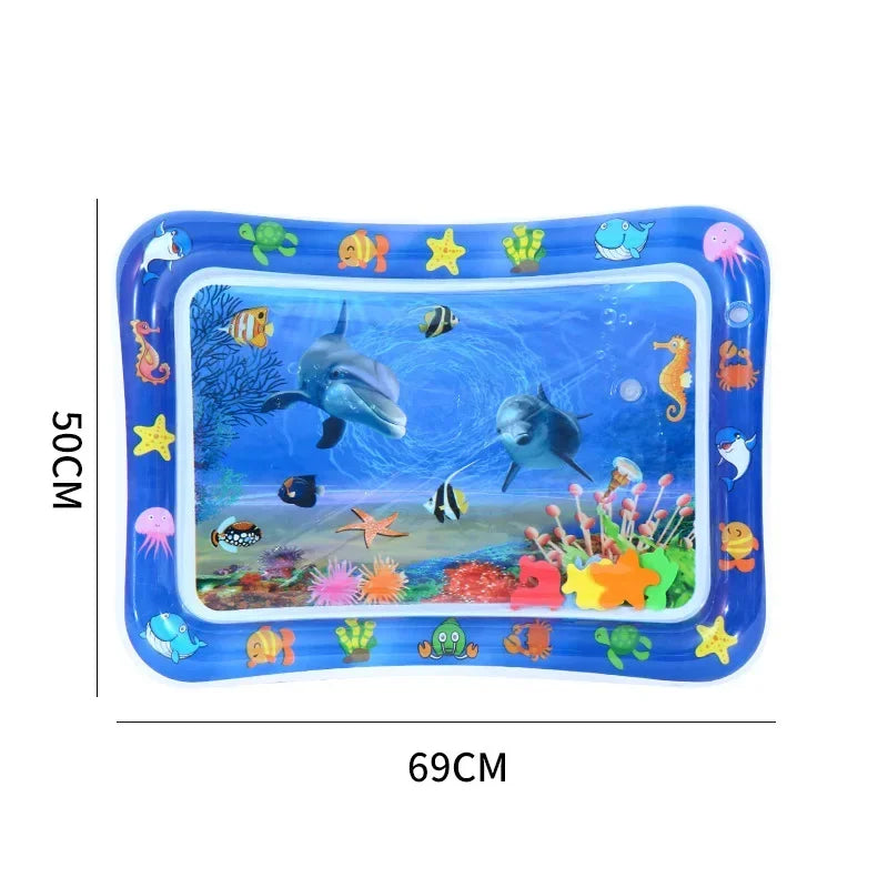Water-Filled Ice Mat for Cats & Dogs - Summer Cooling Bed & Toy