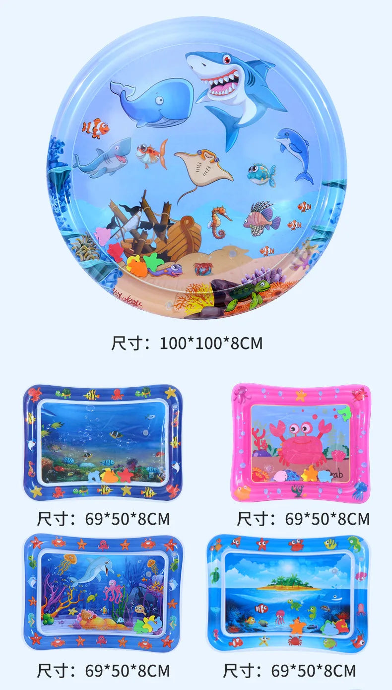 Water-Filled Ice Mat for Cats & Dogs - Summer Cooling Bed & Toy